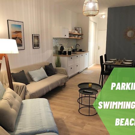 Studio bord de mer - Piscine - Plage San-Nicolao Eksteriør bilde