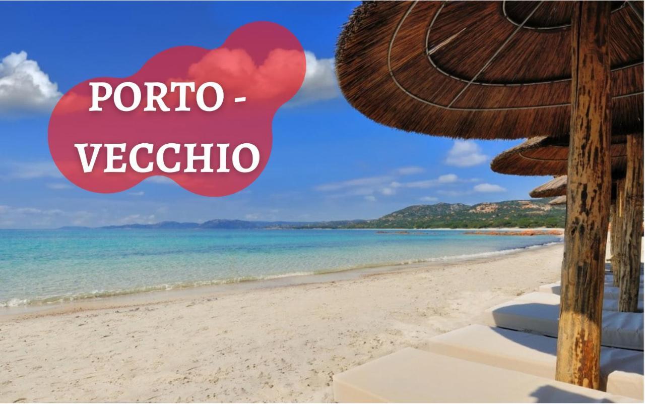 Studio bord de mer - Piscine - Plage San-Nicolao Eksteriør bilde